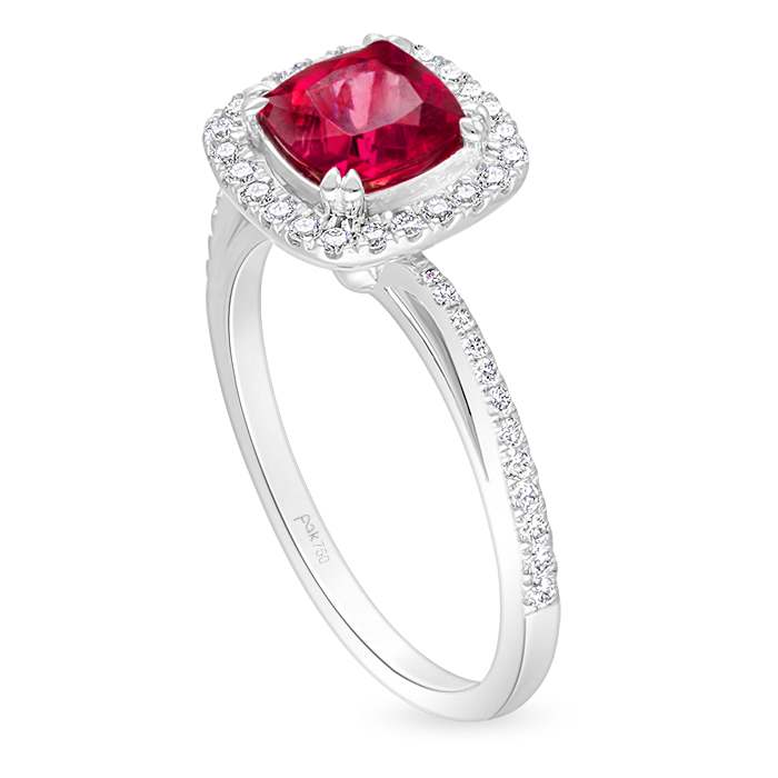 Fuchsia Diamond Ladies RIng CWF3016