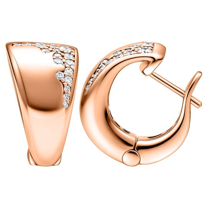 Diamond Earrings Bulky Domine S160-AF1691 Diamond Earrings Bulky Domine S160-AF1691