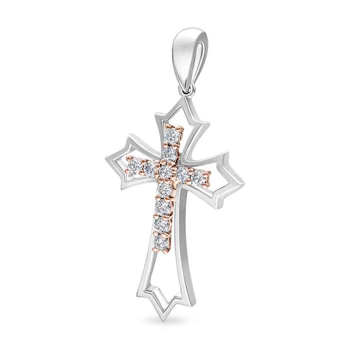 Diamond Cross Pendant LSF0167