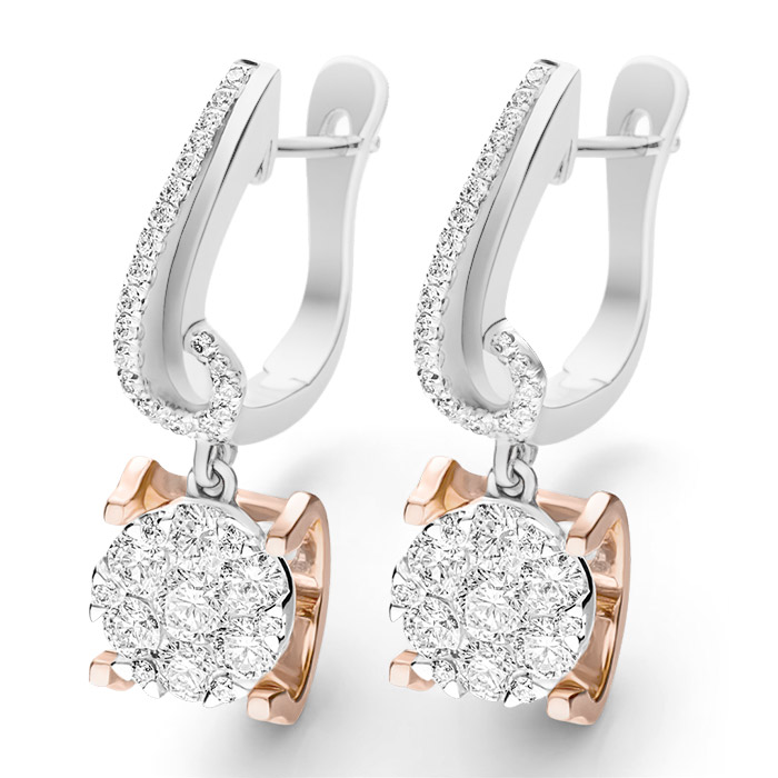 Diamond Ladies Earrings AF0245