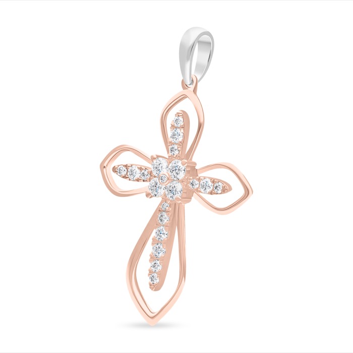 Diamond Cross Pendant LSF0166