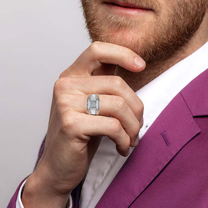 Diamond Mens Ring M17021