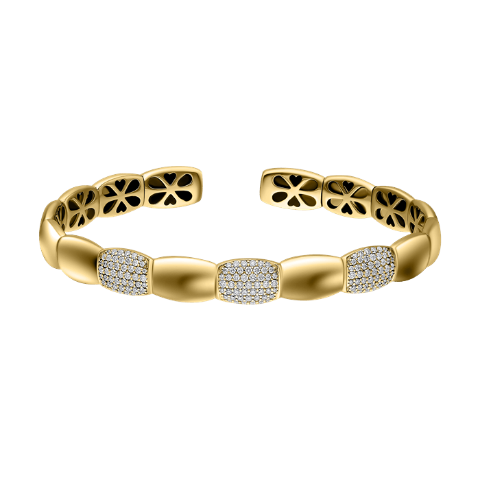 Diamond Bangle Bamboo GKF0515S