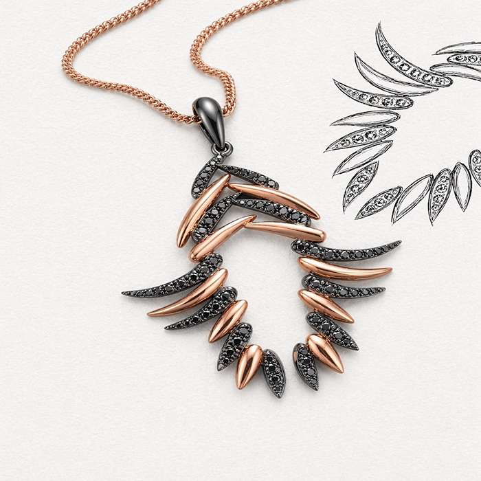 Diamond Pendant Nuarta S174-LWF1560BL