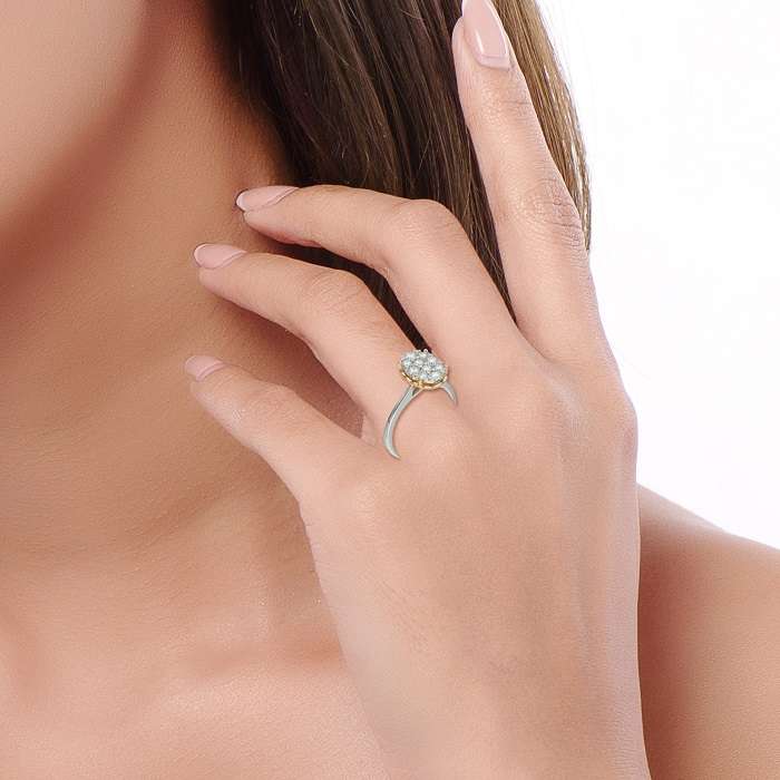 Serenity Glow Diamond Ladies Ring CWF1667