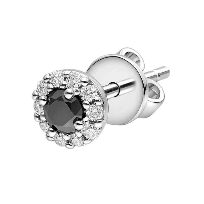 Be More Helix Black Diamond Earrings S192-AF1752