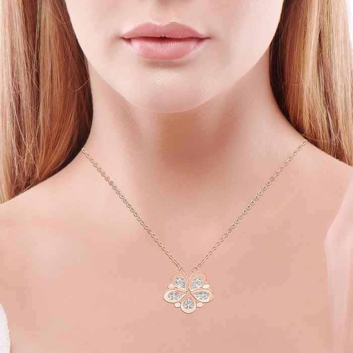 Agave Diamond Ladies Necklace LWF1061