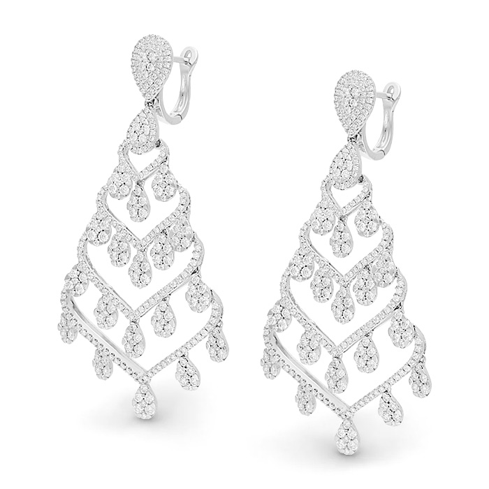 Diamond Ladies Earrings AF0387