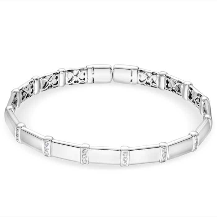 Bamboo Diamond Ladies Bangle GKF0508M