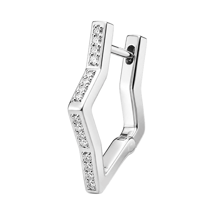 Be More Earlob Diamond Earring S192-AF1757