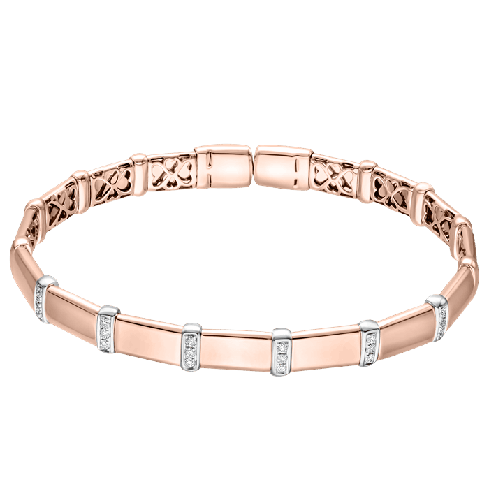 Bamboo Diamond Ladies Bangle GKF0508L