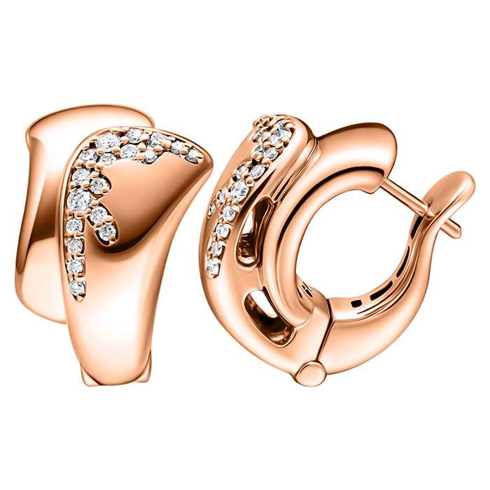 Diamond Earrings Bulky Domine S161-AF1692 Diamond Earrings Bulky Domine S161-AF1692