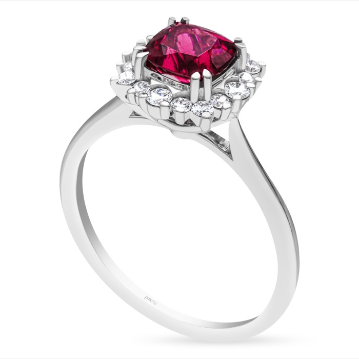 Fuchsia Diamond Ladies Ring CWF2856