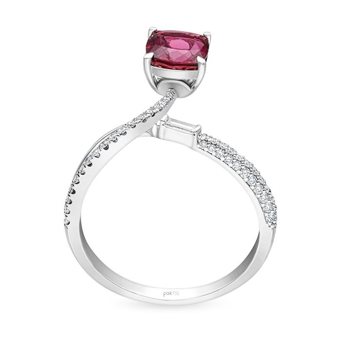 Fuchsia Diamond Ladies Ring CWF2873
