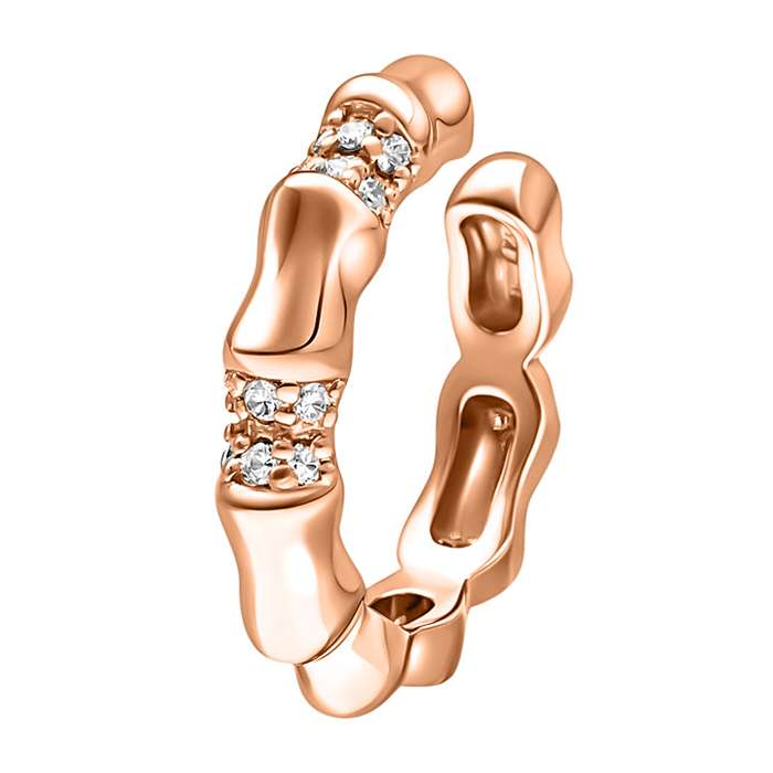 Diamond Earrings Bamboo AF1694