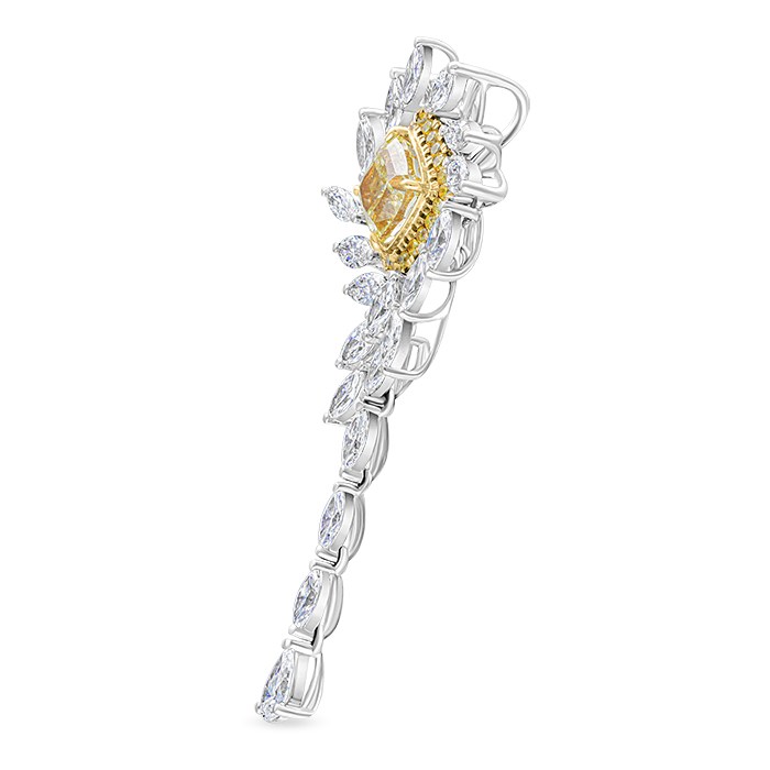 Fancy Yellow Diamond Ladies Pendant LWF1036