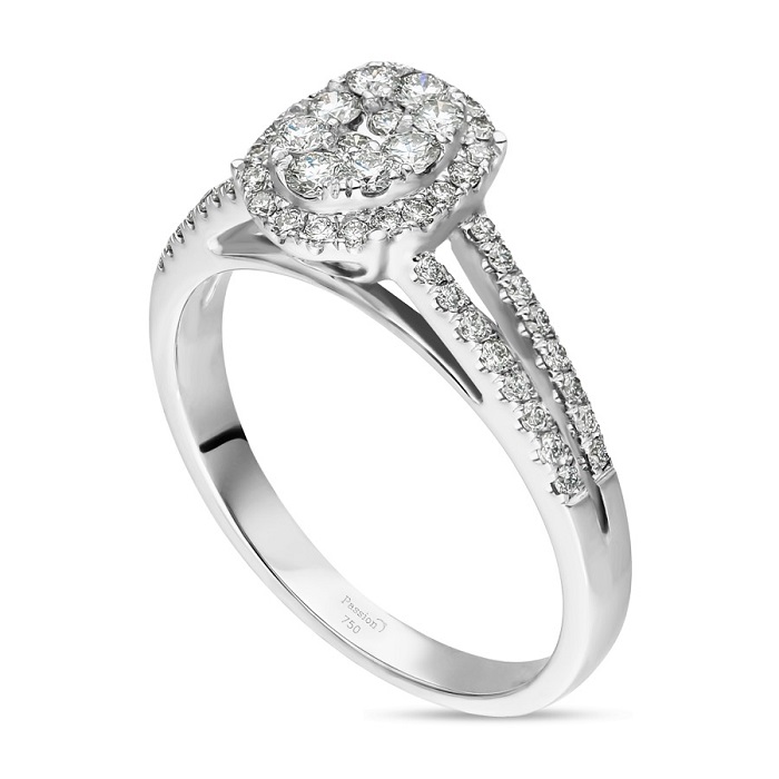 Serenity Glow Diamond Ladies Ring CWF0719