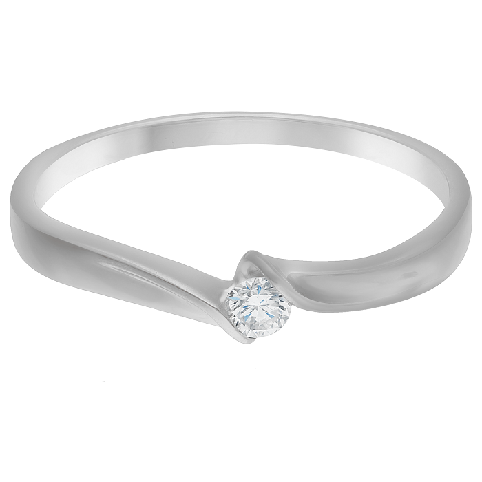 Diamond Ring Solitaire Round CWS0072