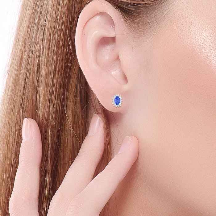 Diamond Earrings Stud AF0348