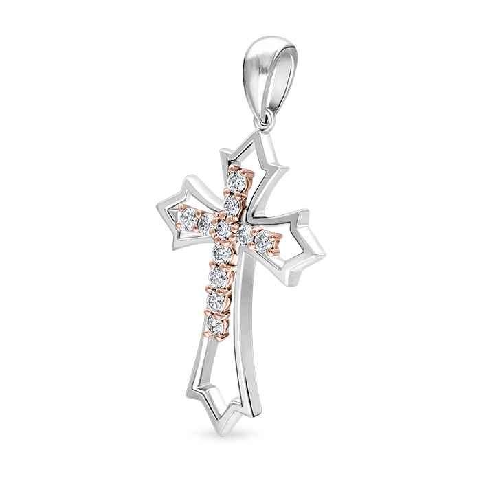 Diamond Cross Pendant LSF0167