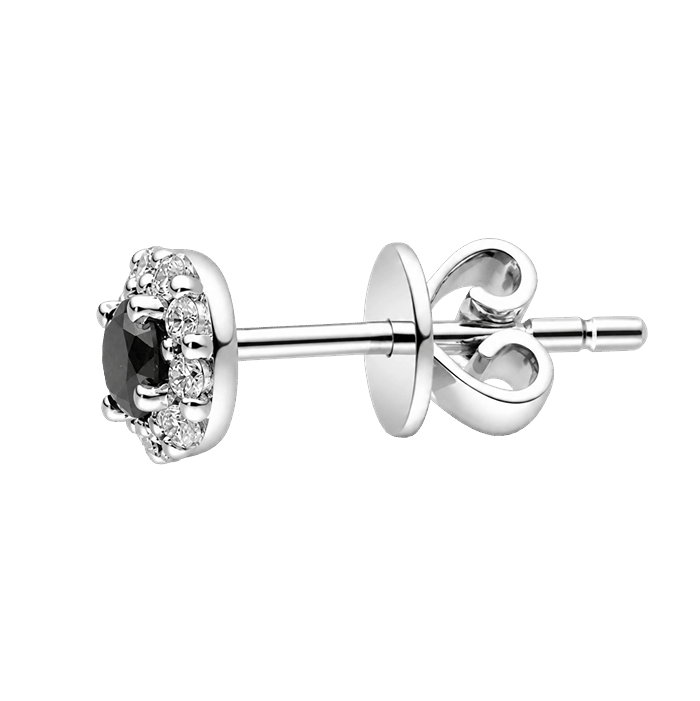 Be More Helix Black Diamond Earrings S192-AF1752