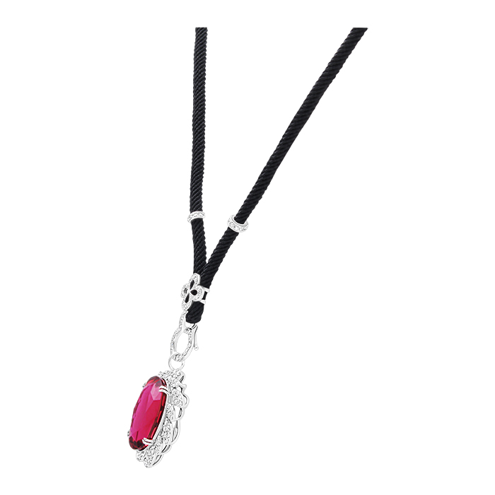 Diamond Pendant Fuchsia LWF1364