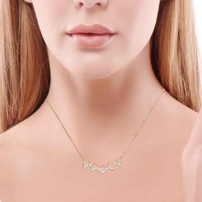 Agave Diamond Ladies Necklace LWF1061