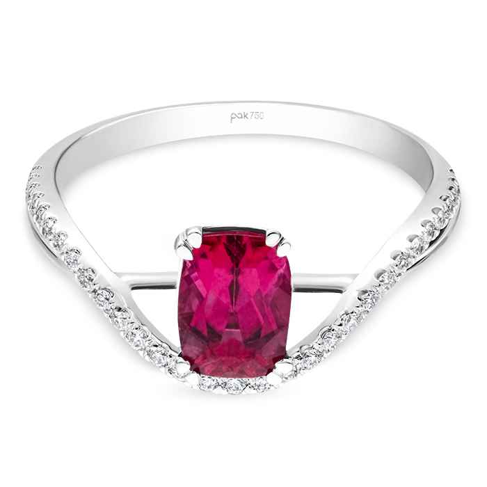 Fuchsia Diamond Ladies Ring CWF2860