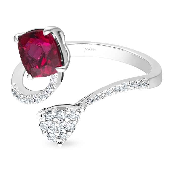 Diamond Ring Fuchsia CWF2872