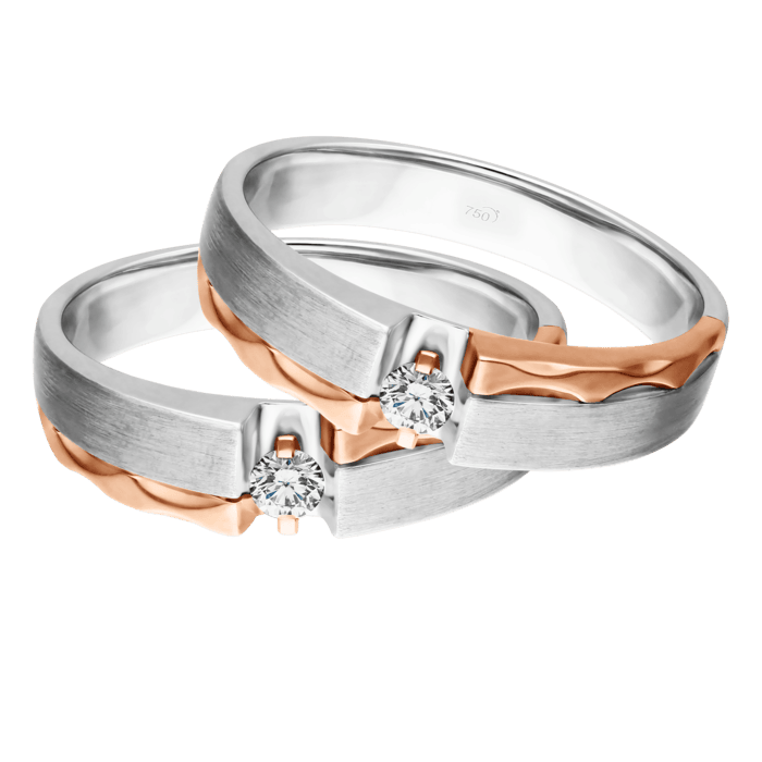 Senor & Senorita Diamond Wedding Ring CKS0450B