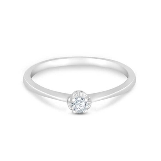 SOLITAIRE Diamond Ladies Ring CWS0075
