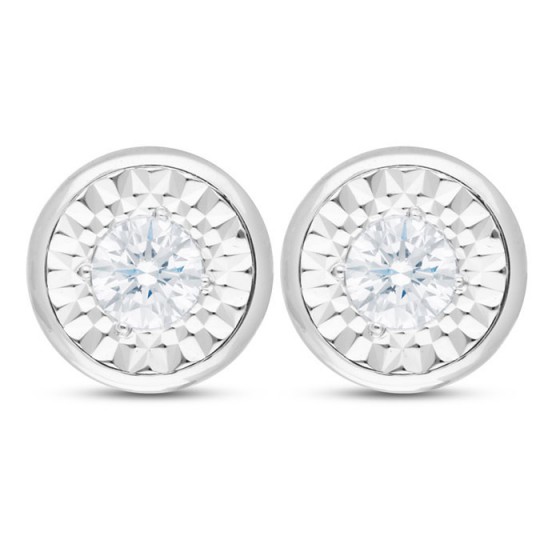 Solitaire Mirage Earrings E17131-50