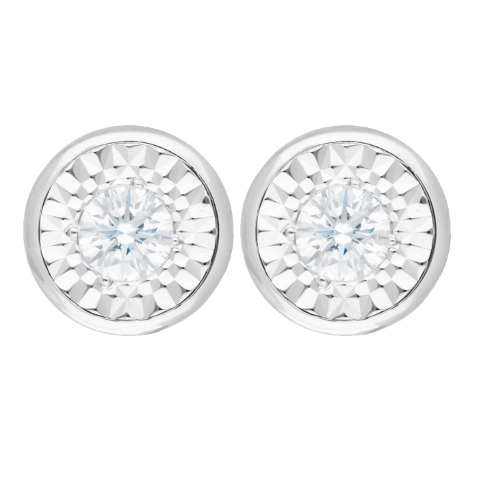 Diamond Earrings Solitaire Maya E17131-50