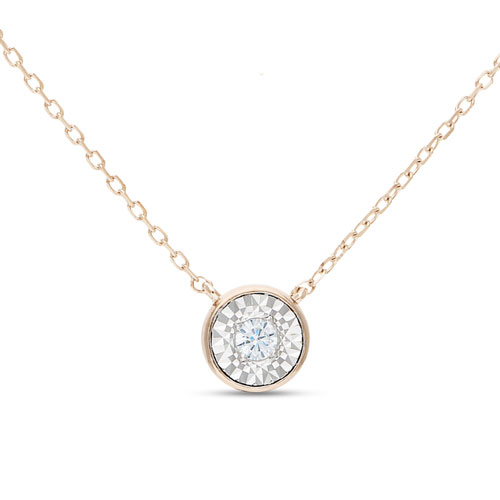 Mirage Diamond Necklace Solitaire LWS0139