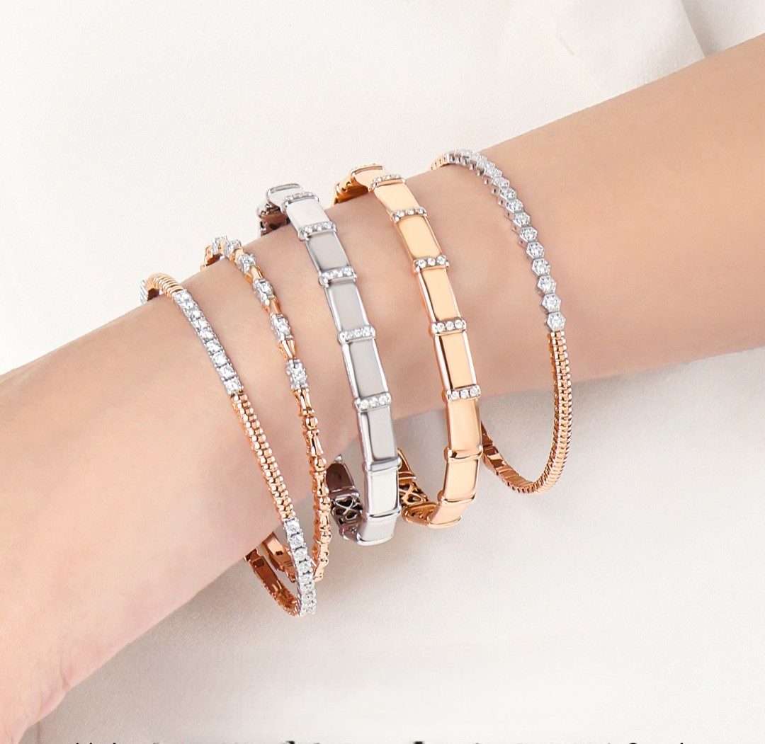 rekomendasi gelang berlian untuk hadiah pasangan, gelang berlian, model gelang berlian, 