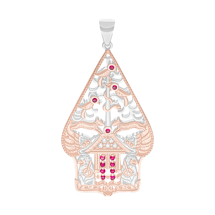 Wayang Diamond Ladies Pendant LWF1025